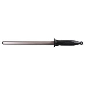 Mercer Culinary 10" Diamond Sharpener Steel w/ Black Polypropylene Handle - M15910