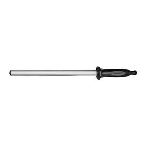 Mercer Culinary 12in Diamond Sharpener Steel with Black Polypropylene Handle - M15912 