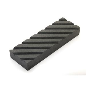 Mercer Culinary Diagonal Grooved 220 Grit Silicon Carbide Flattening Stone - M15956 