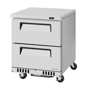 Turbo Air 27.5" Wide 6.5 Cubic Foot Two Drawer Undercounter Cooler - TUR-28SD-D2-FB-N