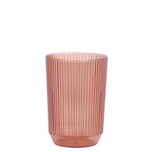 Front of House Gatsby™ Plastic 12 oz. Rose Rocks Glass - 1 Dozen - ADO013PIT23