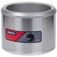 Nemco 7QT Counter Top Round Cooker Warmer - 6102A