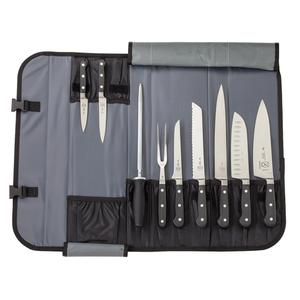 Mercer Culinary Renaissance® 10-Piece Knife Roll Set w/ Storage Roll - M21860