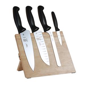 Mercer Culinary Millennia® 5-Piece Knife Set w/ Rubberwood Magnetic Board - M21980