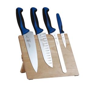 Mercer Culinary Millennia® 5-Piece Knife Set w/ Rubberwood Magnetic Board - M21980BL