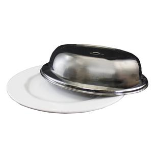 International Tableware, Inc Holloware 10.75" Diameter Stainless Steel Plate Cover - 1 Ea - PCDP-100