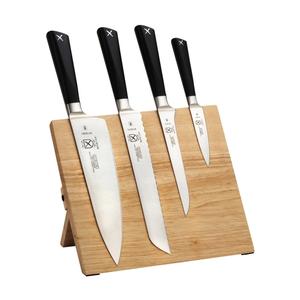 Mercer Culinary ZüM® 5-Piece Knife Set w/ Rubberwood Magnetic Board - M21990