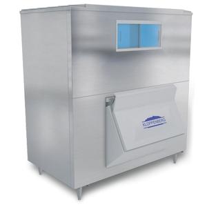 IceTro 60in Stainless Steel Ice Bin with 1846lb Storage Capacity - 1665-SS 