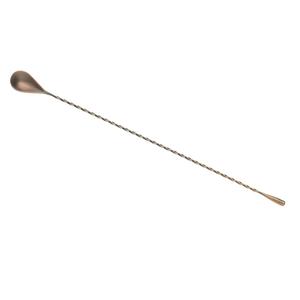 Mercer Culinary Barfly 15.75" Stainless Steel Twisted Stem Classic Bar Spoon - M37013ACP