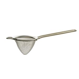 Mercer Culinary Barfly 10" Stainless Steel 3.5" Dia. Fine Mesh Bar Strainer - M37025