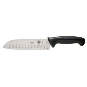 Mercer Culinary Millennia® 7" Granton Edge Japanese Steel Santoku Knife - M22707