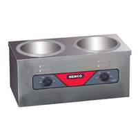 Nemco 4 Quart Twin Counter Cooker Warmer - 6120A-CW
