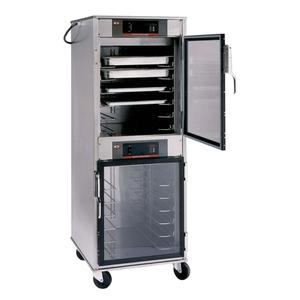 Carter-Hoffmann hotLOGIX Two Compartment Insulated Heated Holding Cabinet - HL8-12