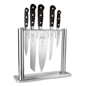 Mercer Culinary Renaissance® 6-Piece Knife Set with Tempered Glass Base - M23500 