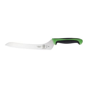 Mercer Culinary Millennia® 9" Offset Japanese Steel Wavy Edge Bread Knife - M23890GR