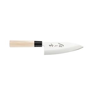 Mercer Culinary Asian Collection 6" Stamped German Steel Deba Utility Knife - M24106