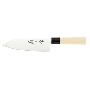 Mercer Culinary Asian Collection 7in Stamped German Steel All Purpose Knife - M24407PL 