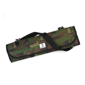 Mercer Culinary Camouflage Heavy-Duty Hook-and-Loop 7- Knife Storage Roll - M30007CM 