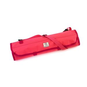 Mercer Culinary Pink Heavy-Duty Hook-and-Loop 7- Knife Storage Roll - M30007PK 