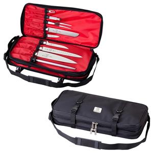 Mercer Culinary Black Heavy-Duty 17-Knife Storage Case w/ Safety Straps - M30517M