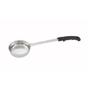 Winco 6oz Stainless Steel Black Solid Food Portioner - FPS-6 