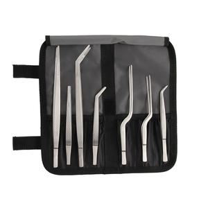 Mercer Culinary Precision Plus™ 8-Piece Plating Tongs Set w/ Heavy Duty Roll - M35154