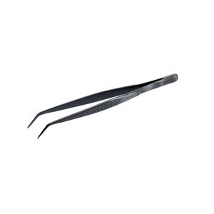 Mercer Culinary Precision Plus™ Black Matte 6" Stainless Steel L Shape Tongs - M35244BK