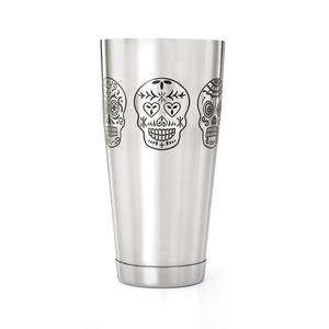 Mercer Culinary Barfly Laser Etched Skull 28 oz. Cocktail Shaker - M37008SKU