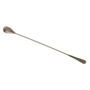 Mercer Culinary Barfly 13.2"Stainless Steel Twisted Japanese Style Bar Spoon - M37010ACP 