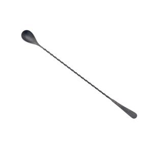 Mercer Culinary Barfly 13.2"Stainless Steel Twisted Japanese Style Bar Spoon - M37010VBK