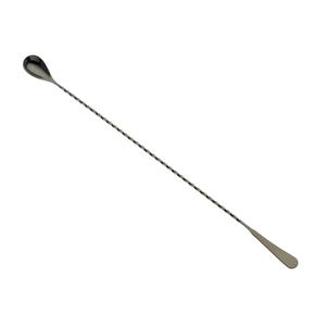 Mercer Culinary Barfly 17.1"Stainless Steel Twisted Japanese Style Bar Spoon - M37011BK