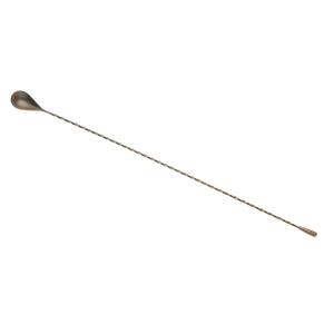 Mercer Culinary Barfly 19.6" Stainless Steel Weighted Classic Bar Spoon - M37014ACP