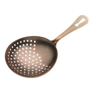 Mercer Culinary Barfly 6.5" Stainless Steel Fine Julep Bar Strainer - M37028ACP