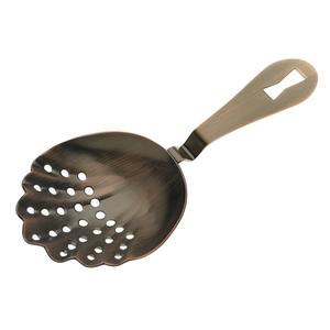 Mercer Culinary Barfly 7" Stainless Steel Scalloped Julep Bar Strainer - M37029ACP