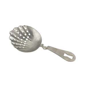 Mercer Culinary Barfly 7" Stainless Steel Scalloped Julep Bar Strainer - M37029VN