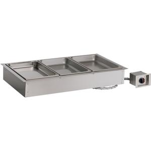 Alto-Shaam Halo Heat Three 12" x 20" Pan Electric Drop-In Hot Food Well - 300-HW/D4