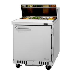 Turbo Air 27.5in 8 Pan Sandwich Salad Prep Table - PST-28-FB-N(-L) 