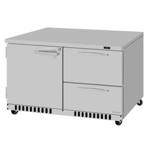 Turbo Air 48.25in Two Section Undercounter Refrigerator With Drawers - PUR-48-D2R(L)-FB-N 