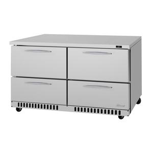 Turbo Air 60.25" Four Drawer Undercounter Refrigerator - PUR-60-D4-FB-N