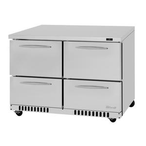 Turbo Air 48.25in Four Drawer Undercounter Refrigerator - PUR-48-D4-FB-N 