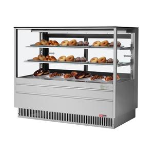 Turbo Air 60.5in 19.4cuft Dry Bakery Display Case - TCGB-60UF-DR-S 