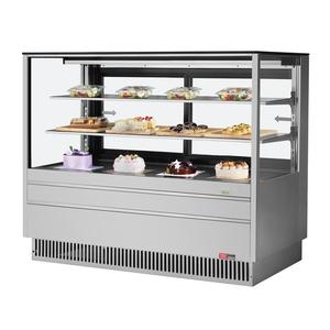 Turbo Air 60" 19.4 Cubic Foot Refrigerated Display Case - TCGB-60UF-S-N