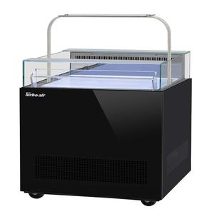 Turbo Air 30.25in Open Display Sandwich & Cheese Merchandiser - TOS-30NN-D-W(B) 