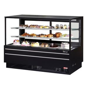 Turbo Air 72.5in 23.2cuft Refrigerated Display Case - TCGB-72UF-W(B)-N 