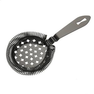 Mercer Culinary Barfly 7" Classic Hawthorne Spring Bar Strainer - M37037BK