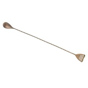 Mercer Culinary Barfly 15.75" Stainless Steel Twisted Bar Spoon - M37072ACP