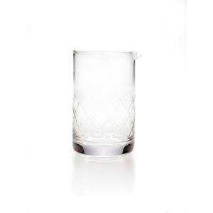 Mercer Culinary Barfly 17 oz. Weighted Base Mixing Glass w/ Pouring Spout - M37087