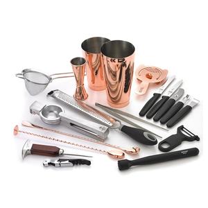 Mercer Culinary Barfly 18-Piece Deluxe Stainless Steel Mixology Set - M37102CP 