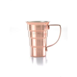 Mercer Culinary Barfly 2oz Stainless Steel Stepped Jigger with Copper Finish - M37108CP 