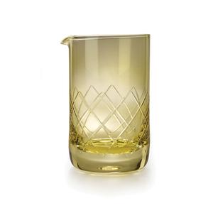 Mercer Culinary Barfly 17oz Gold Exterior Mixing Glass with Weighted Base - M37220YL 